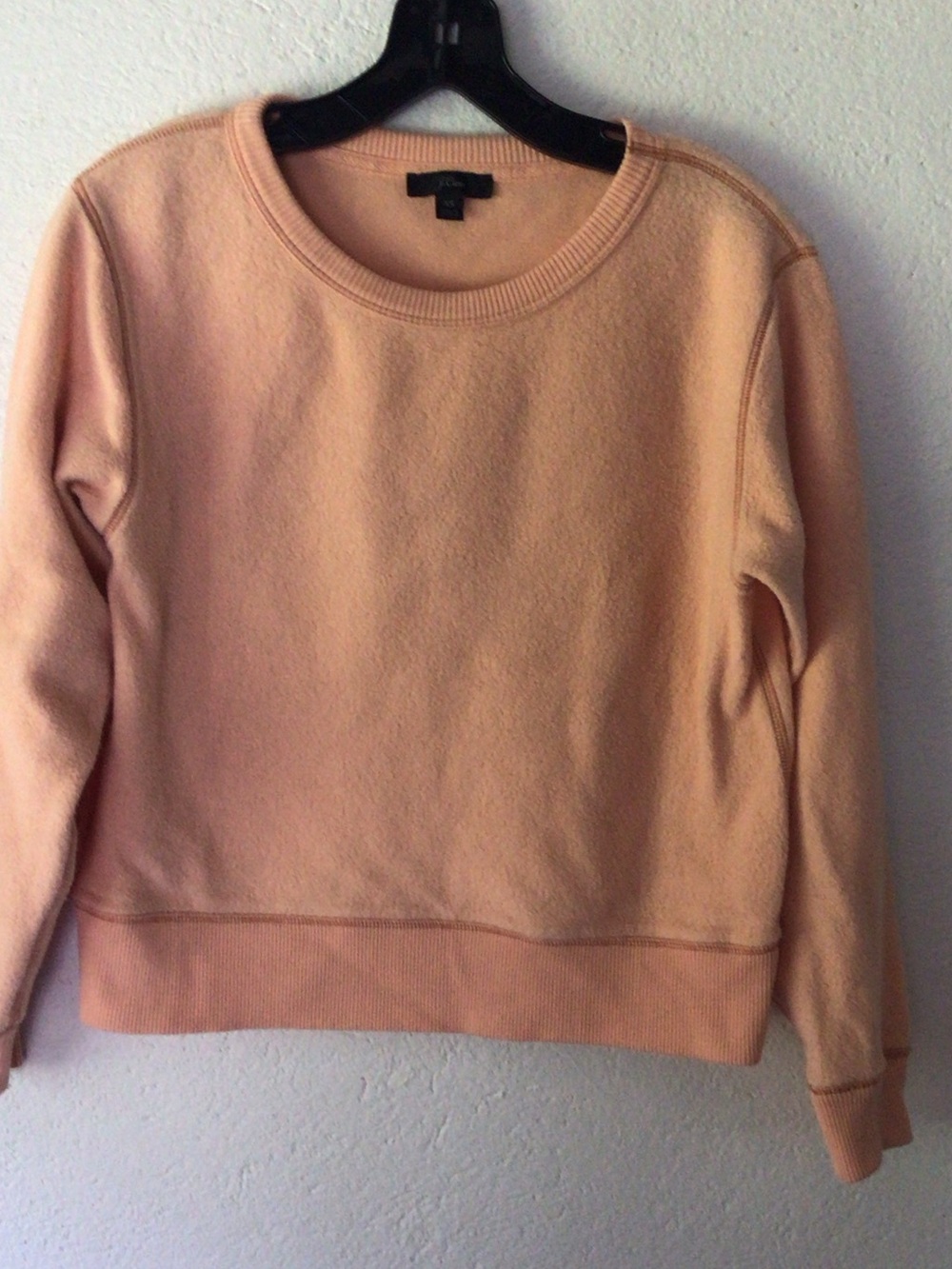 J. Crew Peach Crewneck Sweater